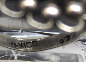 Vtg  Mexican 925 Sterling Silver Ring, Jewellery
