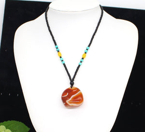 Natural Spider agate Necklace, Jewellery