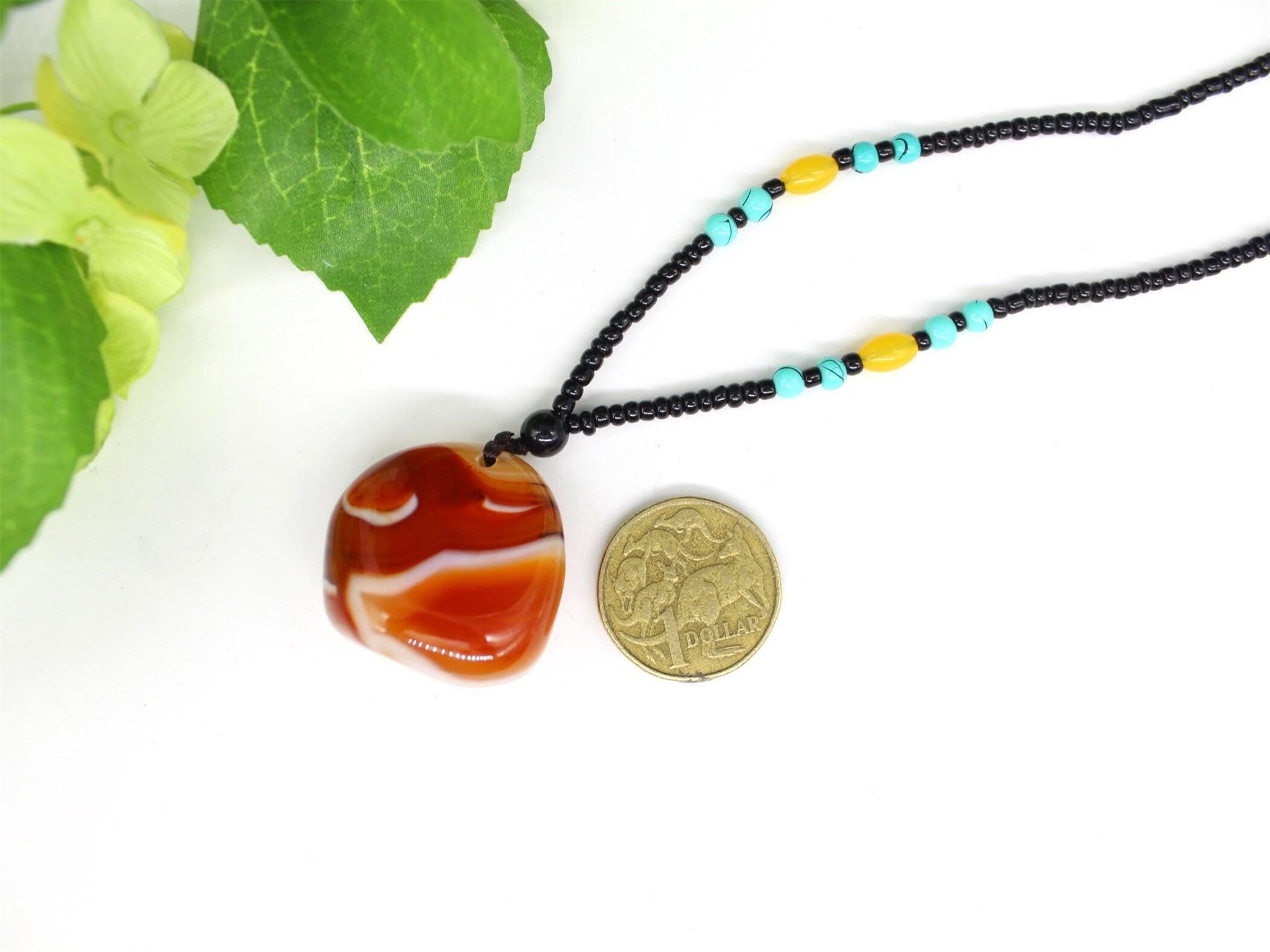 Natural Spider agate Necklace, Jewellery