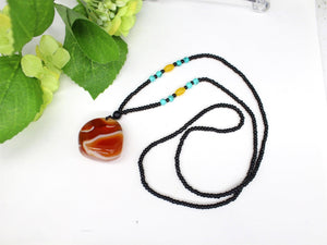 Natural Spider agate Necklace, Jewellery