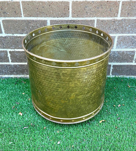 XL 34cmH Australia Made Brass Planter/Pot, Home Decor, Garden Decor