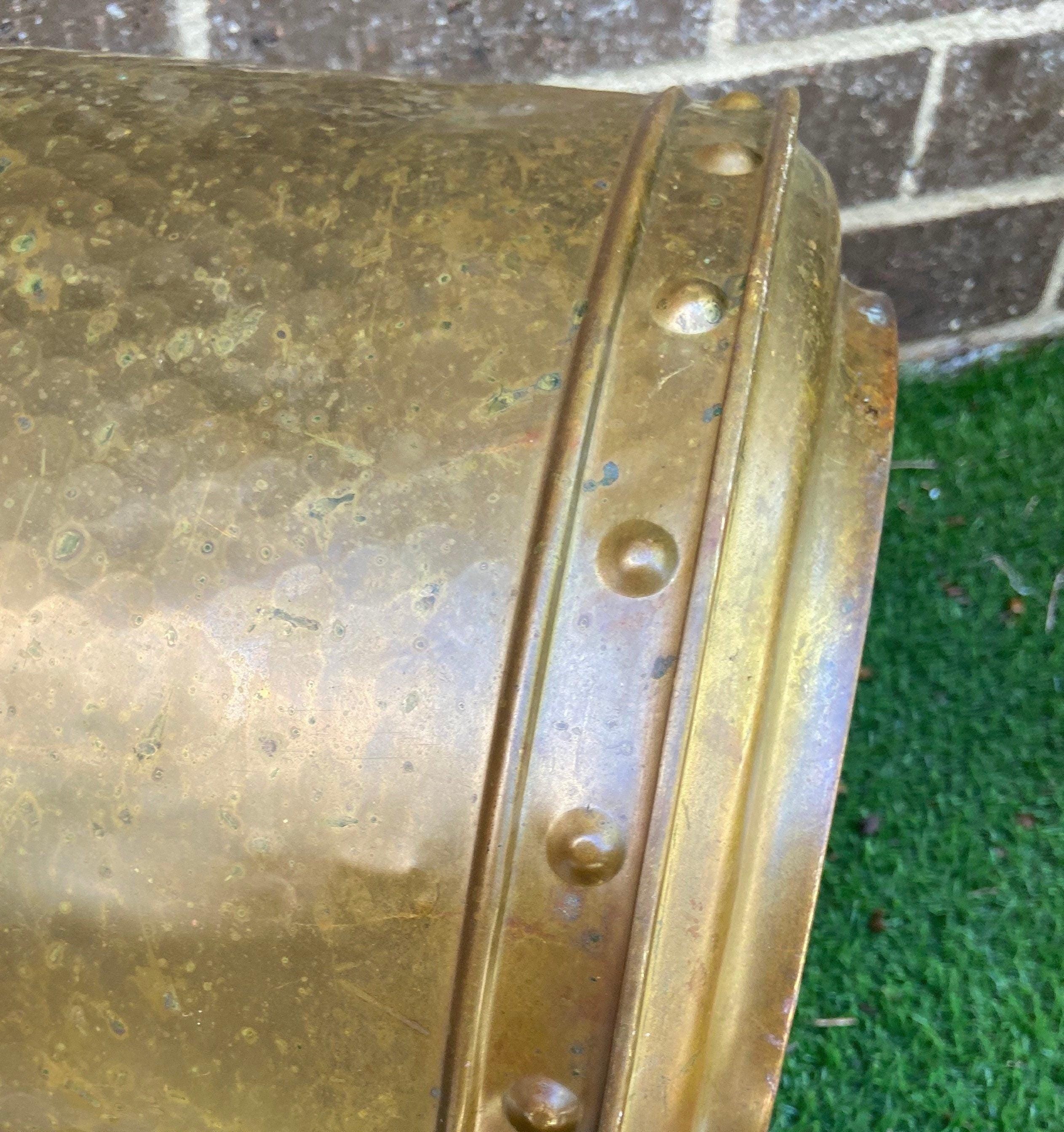 XL 34cmH Australia Made Brass Planter/Pot, Home Decor, Garden Decor