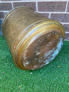 XL 34cmH Australia Made Brass Planter/Pot, Home Decor, Garden Decor