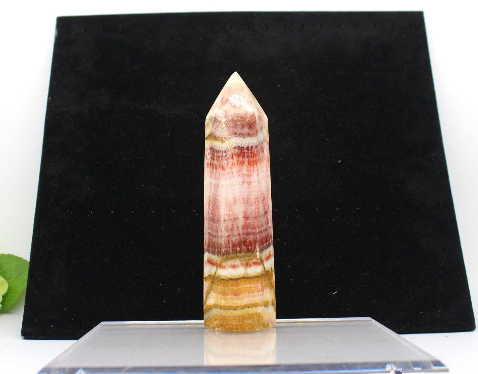 Multicolored Calcite Terminated Point