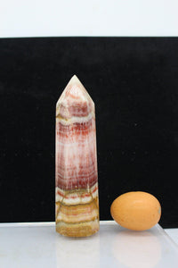 Multicolored Calcite Terminated Point