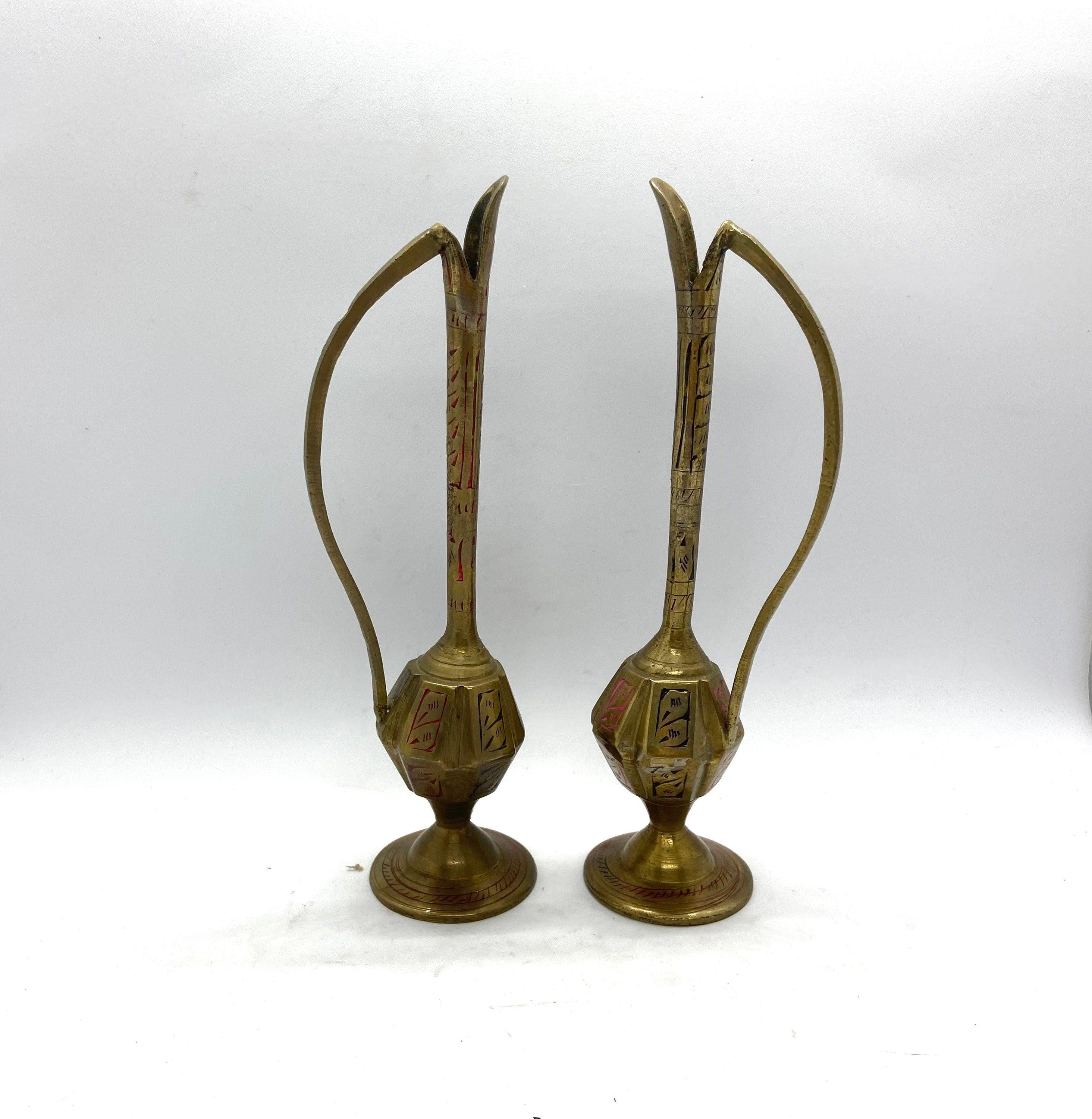 Pair Middle Eastern Vase, Decor