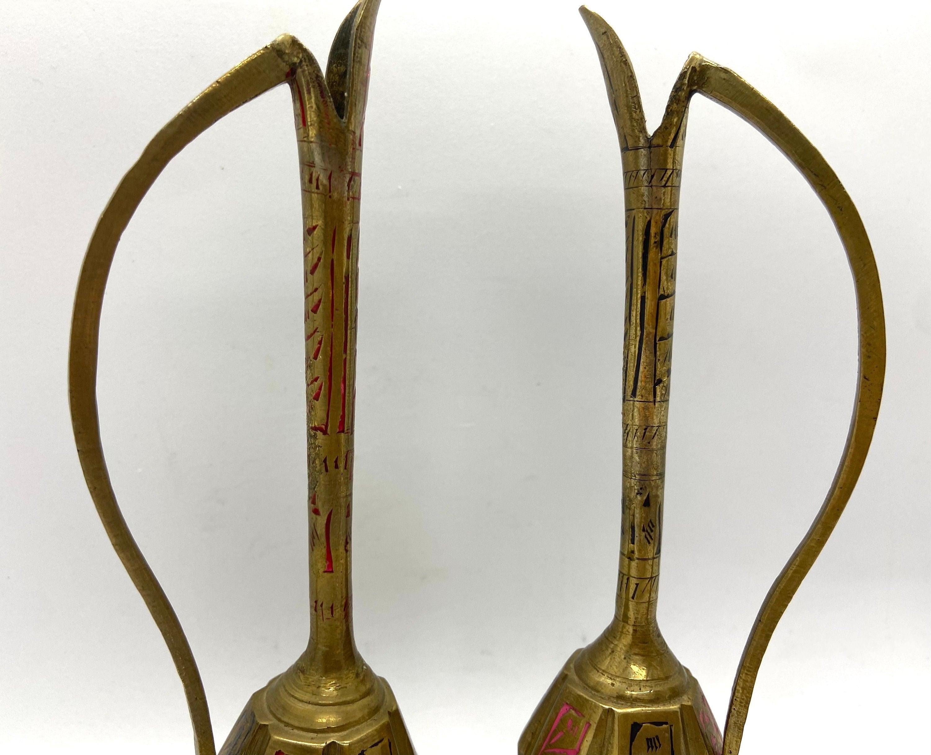 Pair Middle Eastern Vase, Decor