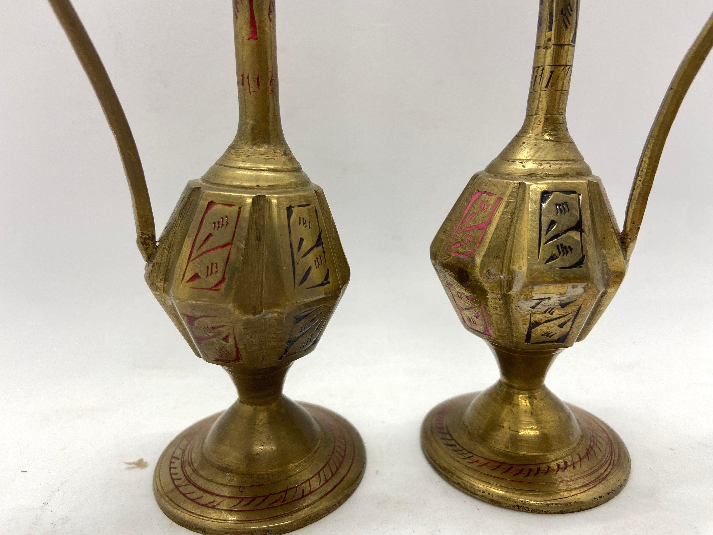 Pair Middle Eastern Vase, Decor