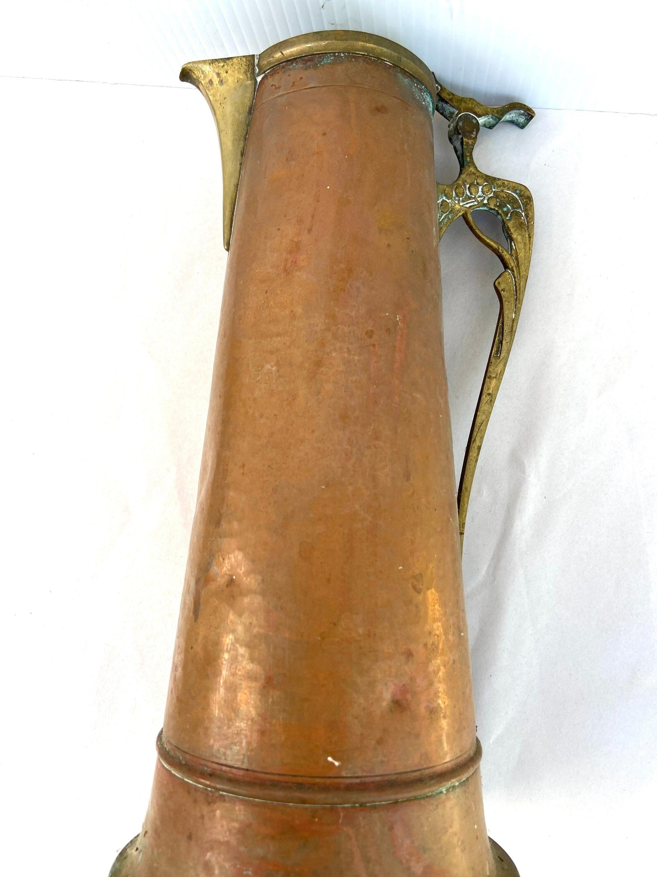 Solid Copper Jar, Home decor