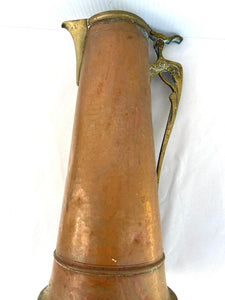 Solid Copper Jar, Home decor