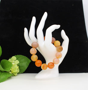16mm Natural Colourful Agate Bracelet, Jewellery,