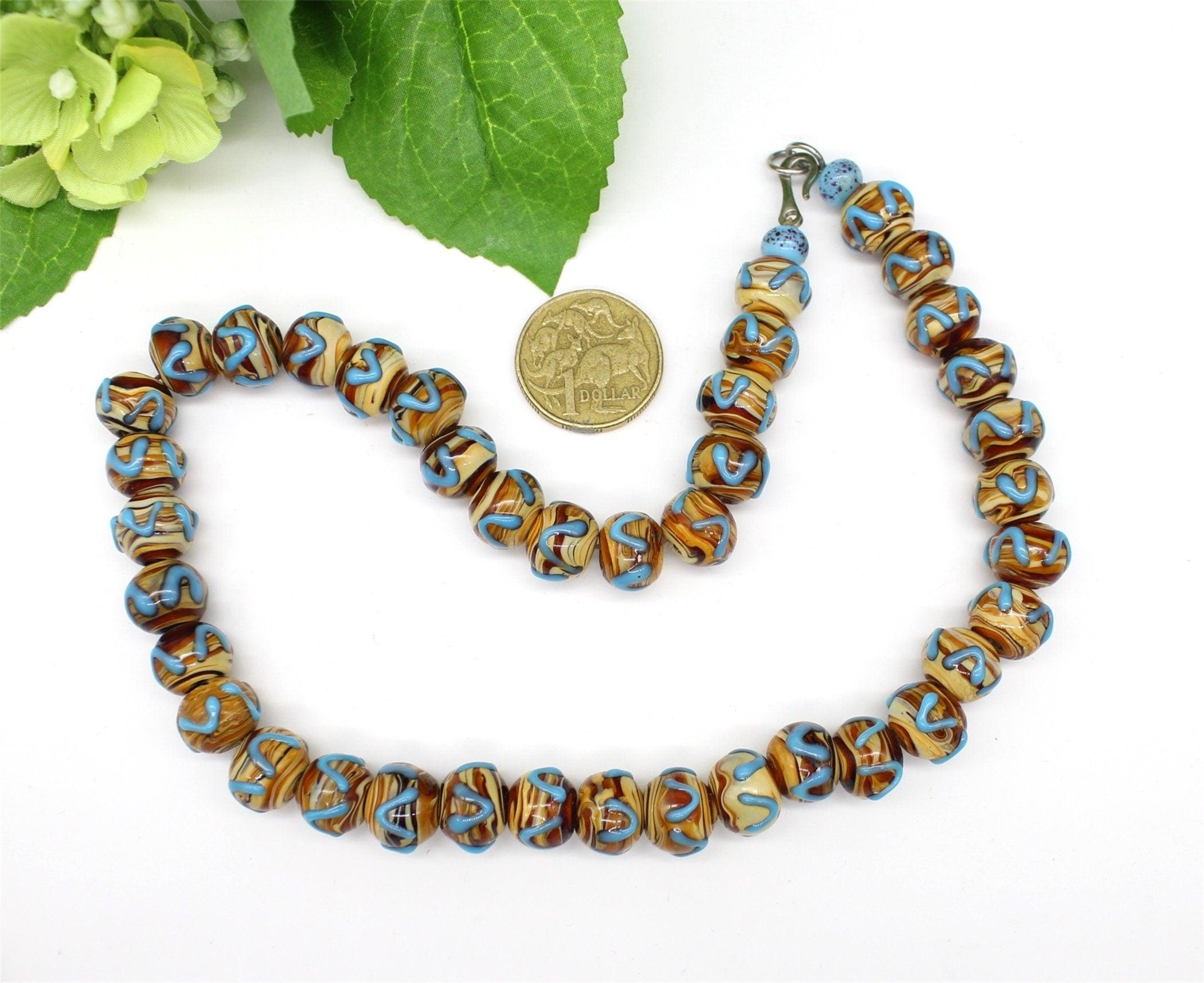Art Glass Necklace, Jewellery