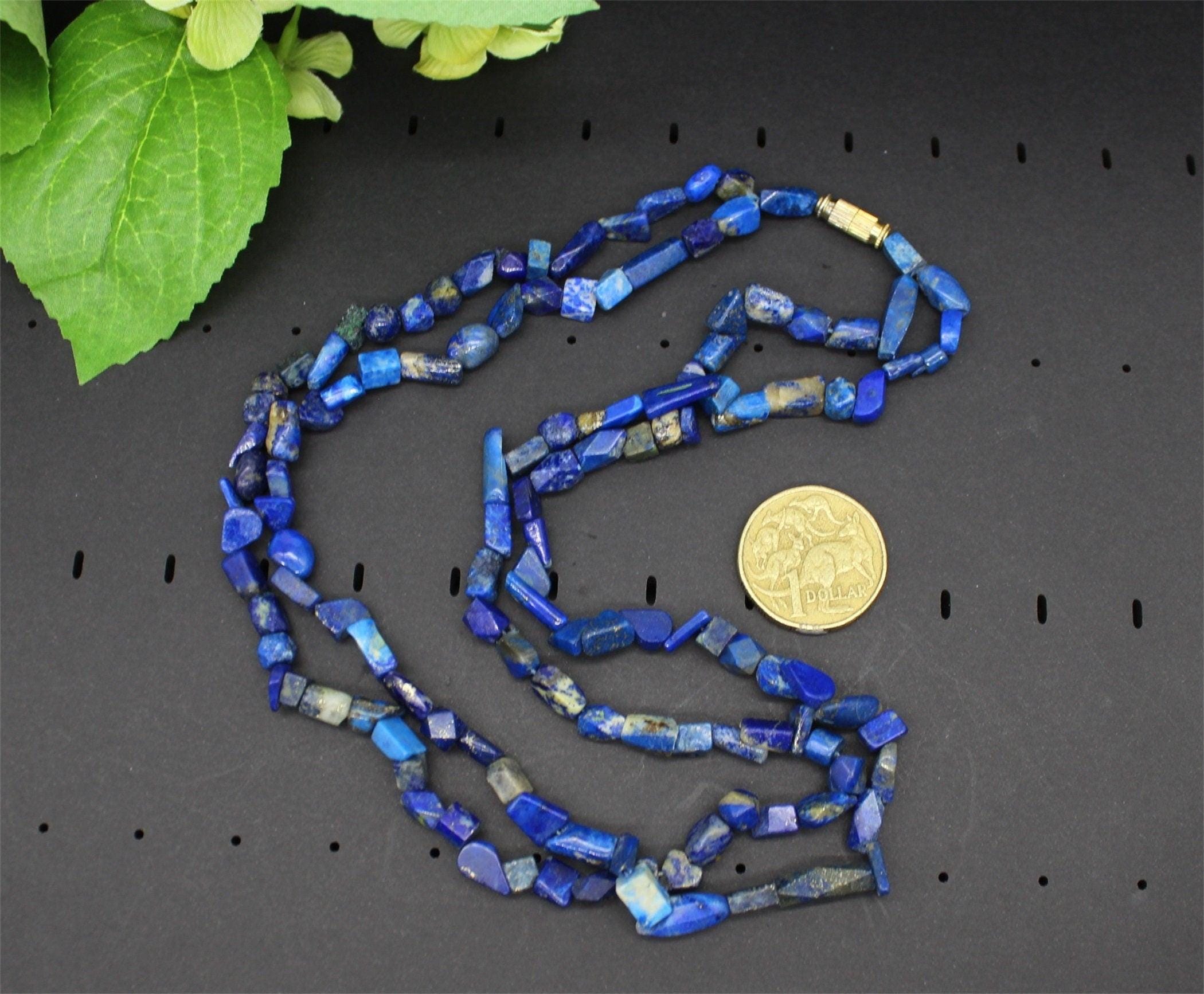 Double Strand Lapis Lazuli Necklace, Jewellery