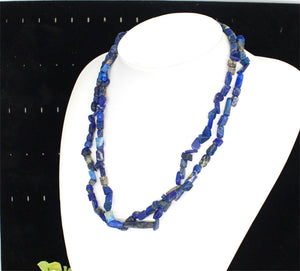 Double Strand Lapis Lazuli Necklace, Jewellery