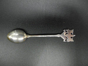Antique 1922 Sterling Silver Spoon,Enamel Birmingham