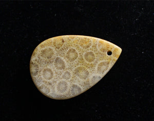Natural Coral Jade Pendant, Jewellery