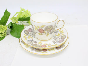 32p Wedgwood England Lichfield Trio and Plates, 8 Tea Trio, 8 Dinner Plate, Kitchen