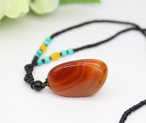 Natural Spider Agate Pendant, Jewellery