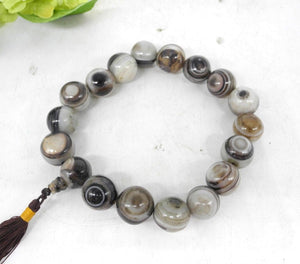 Superior Agate Eye Chain with Tassel , Home Decor