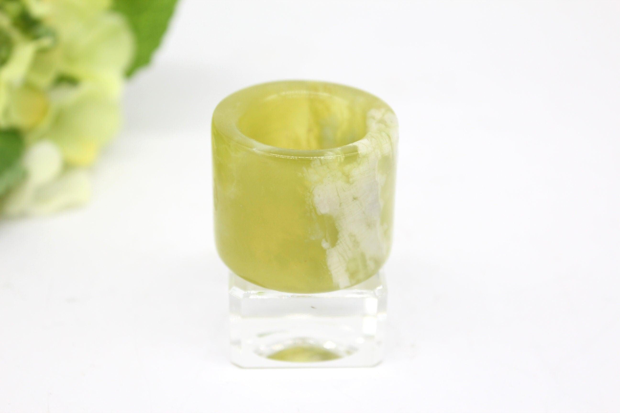 Natural Jade Thumb Ring, Accessory
