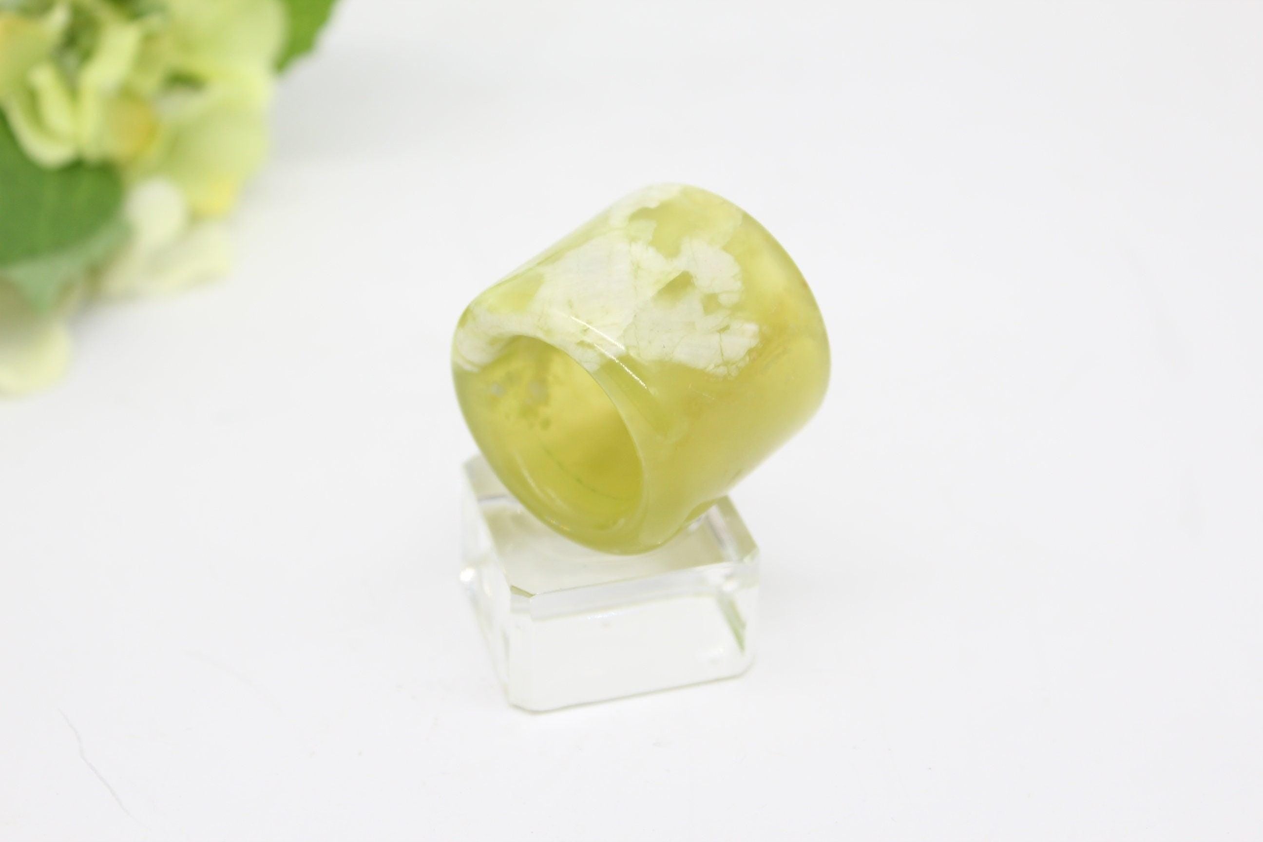 Natural Jade Thumb Ring, Accessory