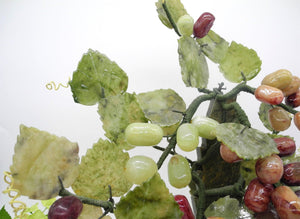 Vtg Jade Agate Chinese Bonsai Tree Sculpture, Natural Stone, Jade, Crystal,