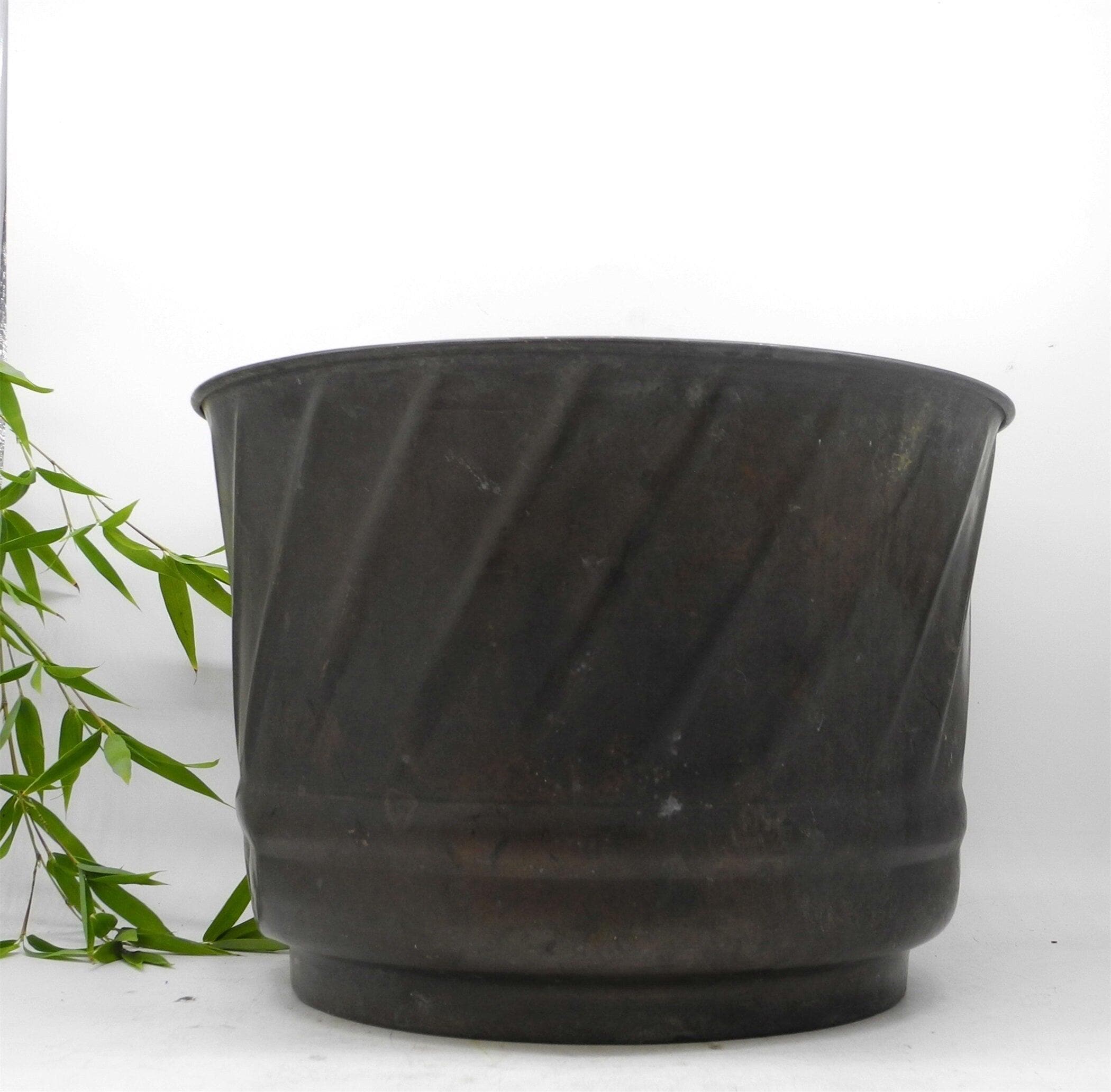 XXL Bronze Brass Planter, Home Decor, Garden decor,
