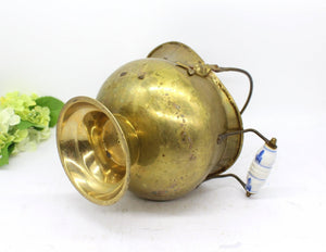 Brass Scuttle, Pot, Planter