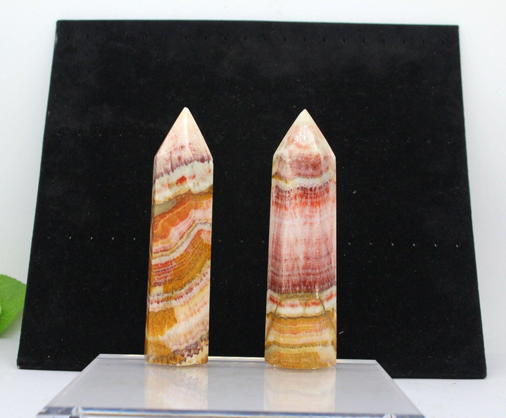 Multicolored Calcite Terminated Point