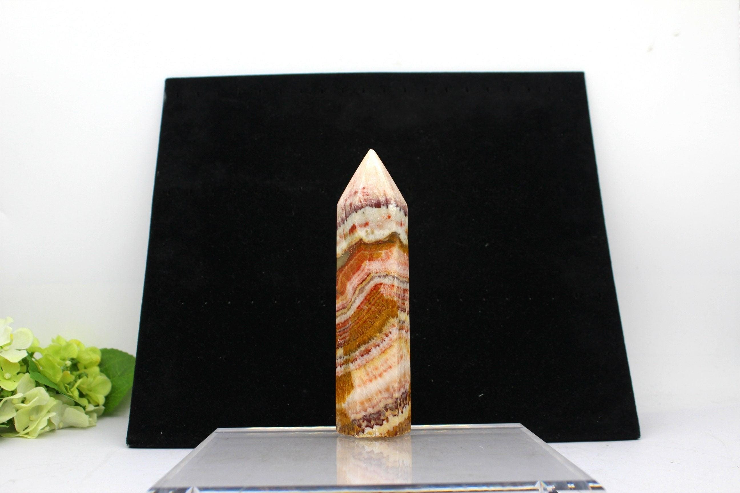Multicolored Calcite Terminated Point