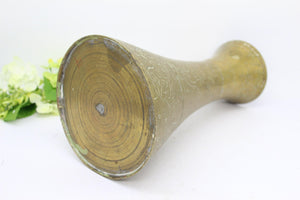 L Unqiue Solid Brass Vase