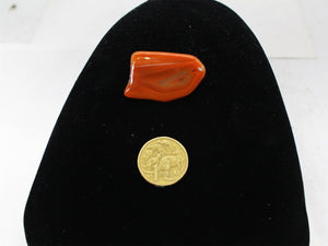 Vtg Red Agate Brooch, Jewellery,