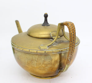 WMF Germany Brass Arts and Crafts Tea Pot,
