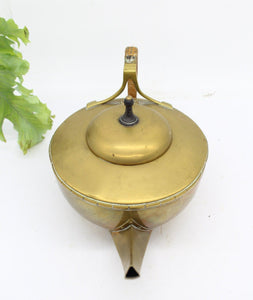 WMF Germany Brass Arts and Crafts Tea Pot,