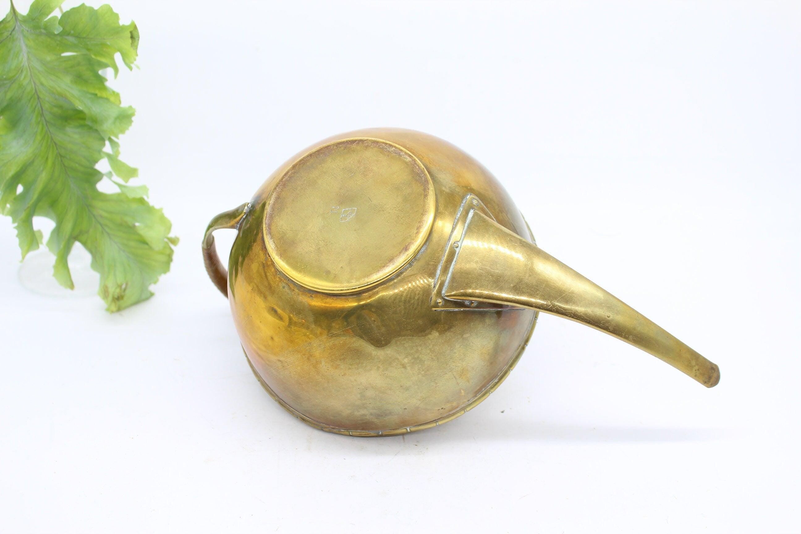 WMF Germany Brass Arts and Crafts Tea Pot,