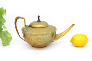 WMF Germany Brass Arts and Crafts Tea Pot,