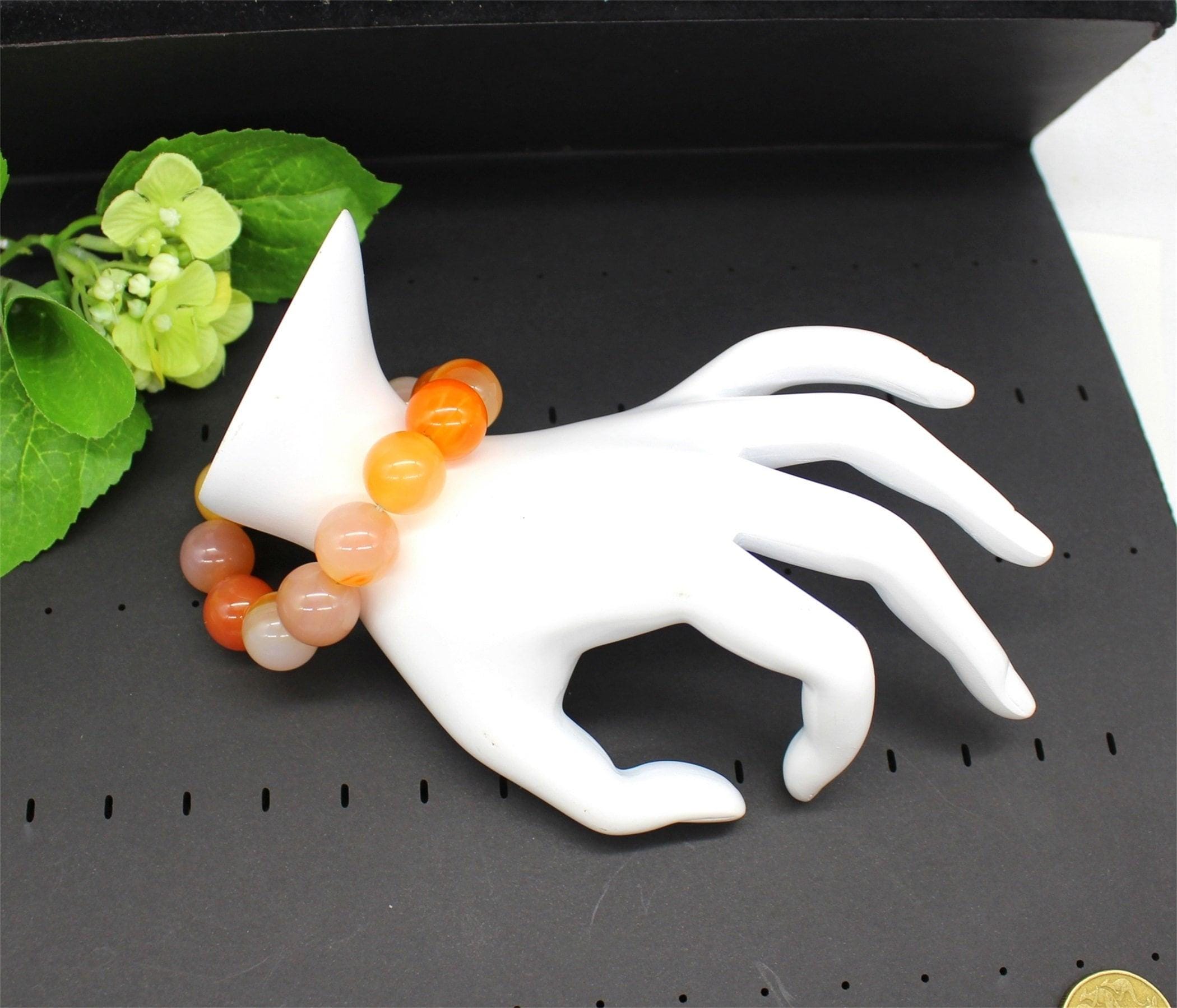 16mm Natural Colourful Agate Bracelet, Jewellery,