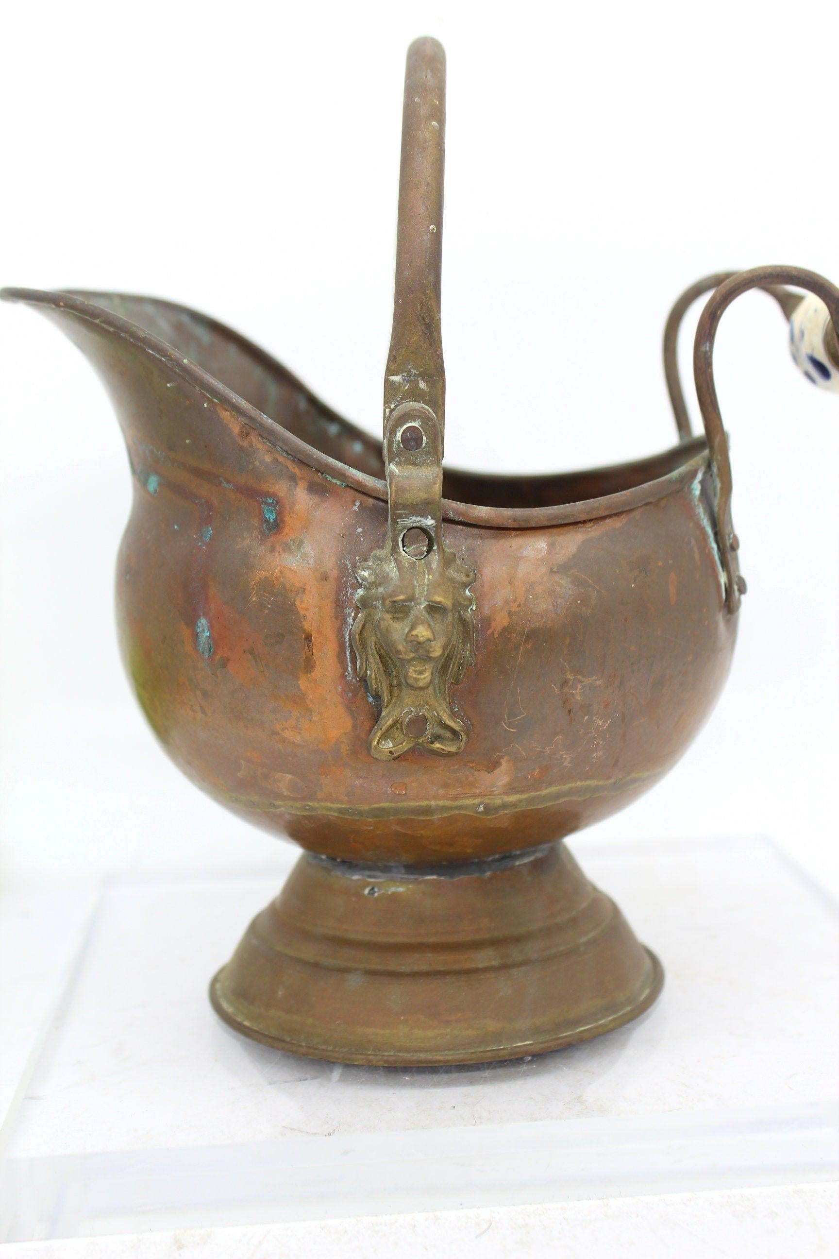 Copper Pot/ Planter/ Coal Bucket