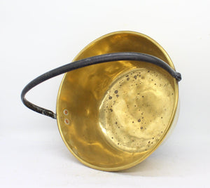 Brass Jam Pan/ Bucket, Pot with Handle