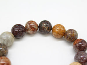 15mm Chunky Colourful Phantom Quartz Stretch Bracelet, Jewellery, Gemstone