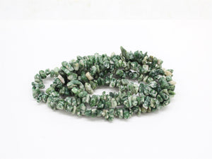Natural Long Necklace, Jade Chips Jewellery