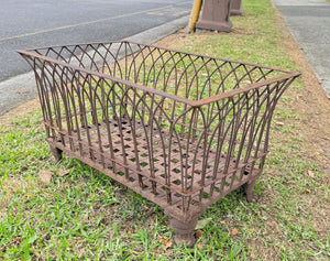 rustic iron classic design planter